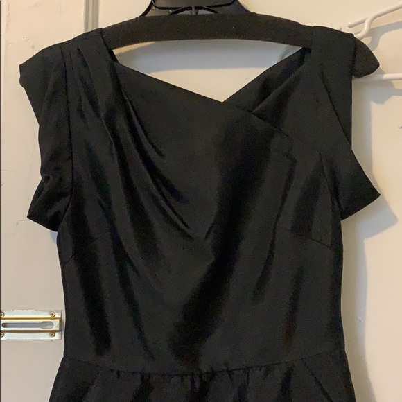 NWT Phillip Lam black cocktail dress sz0 - Picture 2 of 3
